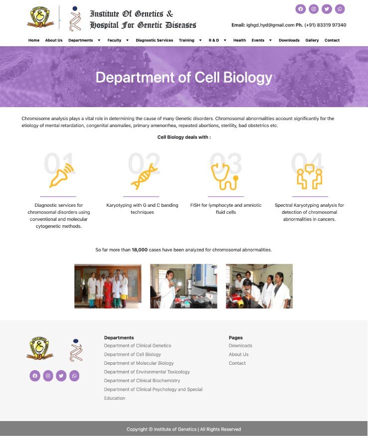 Institue of Genetics ( OU )